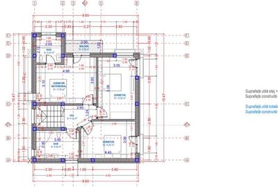 Casă individuală cu 4 camere cu Canalizare în Exterior Est - 52