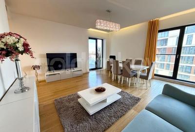 Apartament cu 3 camere semidecomandat, mobilat în Herăstrău