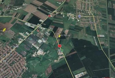 Teren agricol extravilan de 43784 mp, în Exterior Nord - 2