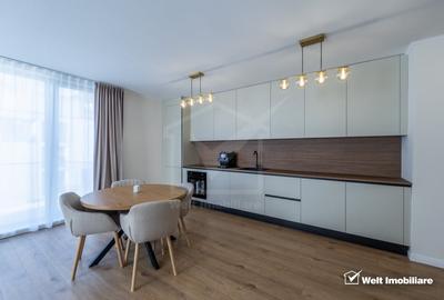 Apartament cu 2 camere semidecomandat, mobilat în Grigorescu