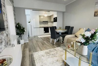 Apartament cu 2 camere semidecomandat, mobilat în Nufărul