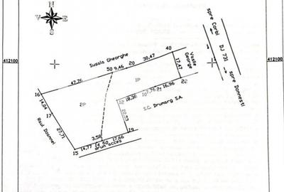 Teren intravilan Domnesti, Central langa Liceu, pe malul Raului - 2