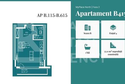 Apartament tip studio, zona Pipera - 5