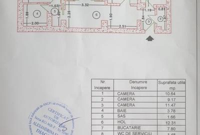 Apartament cu 3 camere decomandat în Sebastian - 10