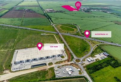 Teren cu PUZ ideal pentru parc logistic și de servicii - 1