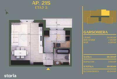 Garsonieră în Vidra - 16