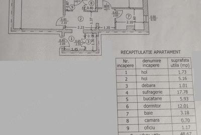Apartament cu 2 camere decomandat în Vest - 10