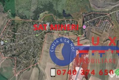 Teren de 856 mp, în Mineri