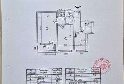 Apartament cu 2 camere decomandat în Titan - 2