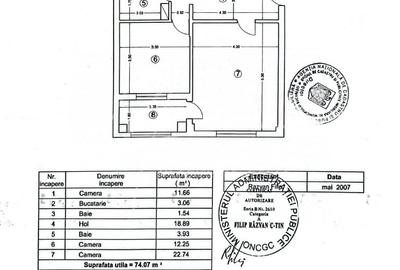 Apartament cu 3 camere decomandat, mobilat în Calea Călărașilor - 46