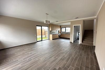 Casa individuala de 4 camere, 129 mp utili, curte 445 mp., garaj, Pet Friendly.