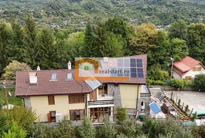 Breaza, vedere padure, panouri solare si fotovoltaice, pompa de caldura, semineu - 1