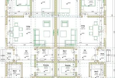 AX1085 Giroc, 1/2 Duplex Parter Cu Perete Dublu Despartitor AX1085 Giroc, 1/2 Duplex Parter Cu Perete Dublu Despartitor - 4