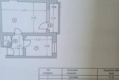 Apartament cu 2 camere semidecomandat în Craiovei - 2
