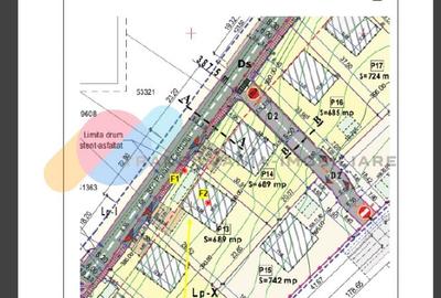 Teren intravilan 2 parcele construibile de 700 mp , zona Baciu - 1