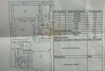Casă cu 3 camere cu Canalizare în Ștefan cel Mare - 5