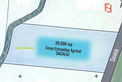 COMISION 0% Teren extravilan de vanzare in Sacalaz - 1