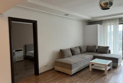Apartament cu 2 camere semidecomandat, mobilat în Pipera