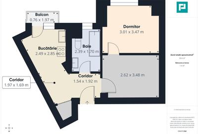 Apartament cu 2 camere semidecomandat, mobilat în Unirii - 12