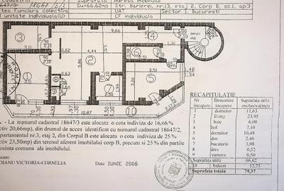 Apartament cu 3 camere semidecomandat în Central - 2