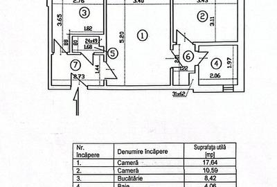 Apartament cu 2 camere semidecomandat, mobilat în Moșilor - 3