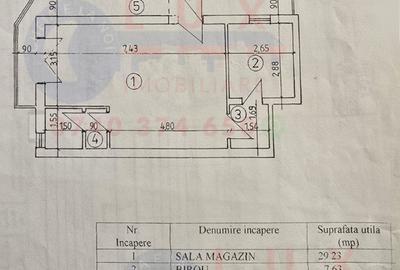 ID 6152 Spa?iu comercial - DE VANZARE - Strada Isaccei - 2