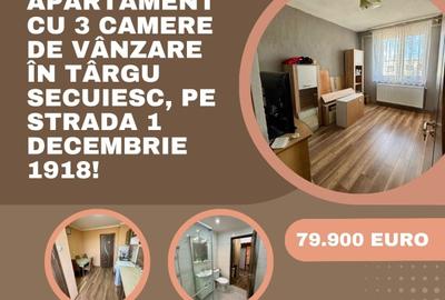 Apartament cu 3 camere în Târgu Secuiesc - 1