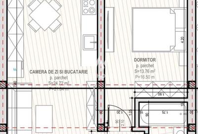 Apartament cu 2 camere semidecomandat în Șelimbăr - 9