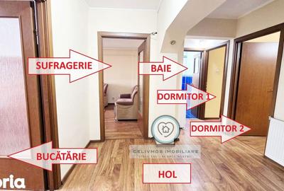 Apartament cu 3 camere decomandat în Cantacuzino - 3