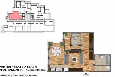 Garsonieră decomandată în Central - 1