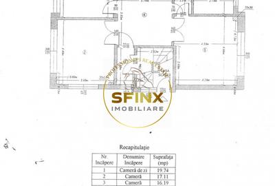 Apartament cu 3 camere decomandat în Primăverii - 14