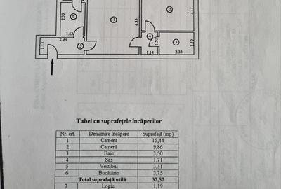 Apartament cu 2 camere semidecomandat în P-ța Reșița - 7