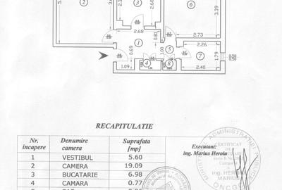 Apartament cu 2 camere decomandat în Aviației - 16