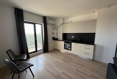 Apartament cu 2 camere semidecomandat, mobilat în Km 5 - 35