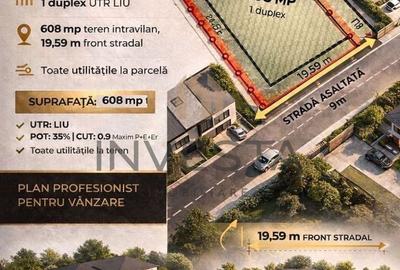 Teren Construcții intravilan de 608 mp, în Europa - 1