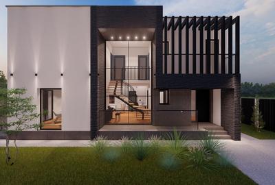 VILA INDIVIDUALĂ / P+1E / CURTE 500 MP / CURTE 330 MP / LUX / Branesti / 2025 - 6