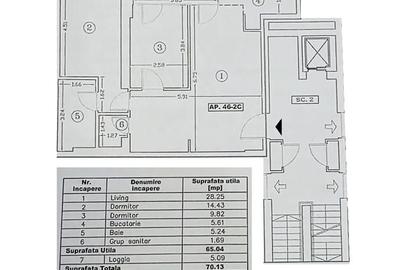 Vanzare apartament 3 camere Calarasi, Mobilat - 2