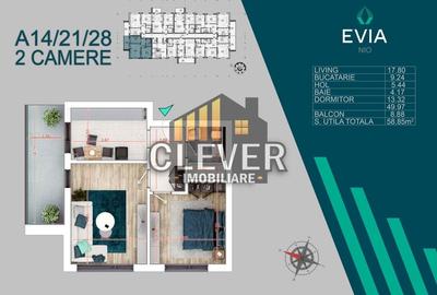 Apartament Premium 2 Camere Titan-Pallady Comision 0% - 2