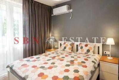 Apartament cu 2 camere semidecomandat, mobilat în Iancului