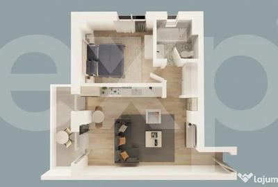 Apartament cu 2 camere decomandat în Central - 2