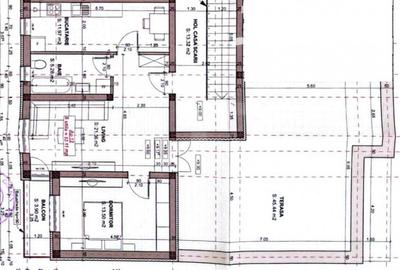 Apartament cu 2 camere semidecomandat în Chișoda