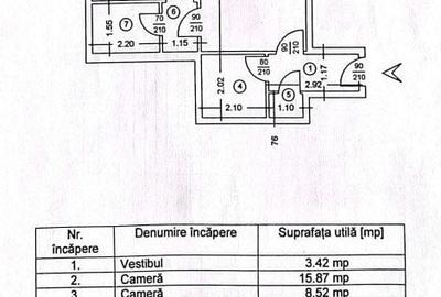 Apartament 2 camere zona Brancoveanu / Al. Urucu Dan Adrian / comision 0% - 6