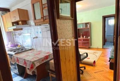 Apartament cu 3 camere semidecomandat, mobilat în Baza 3