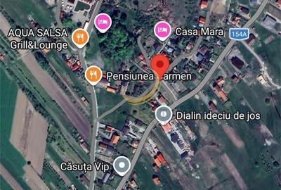 Teren de 6740 mp, în Ideciu de Jos