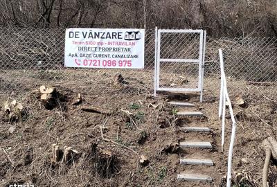 Teren de 5100 mp, în Valea