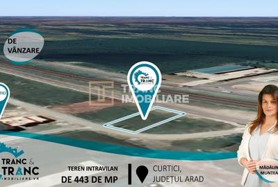 Teren Construcții intravilan de 443 mp, în Central - 1