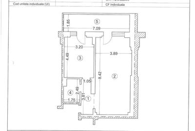 Apartament cu 2 camere semidecomandat, mobilat în Central - 16