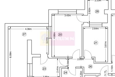 Apartament cu 3 camere decomandat în Olteniței - 7