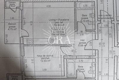 APARTAMENT 2 CAMERE DE VANZARE IN ZONA VIVO | SEMIFINISAT | INVESTITIE - 1