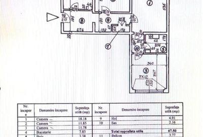 Apartament cu 3 camere, luminos si complet renovat - 19